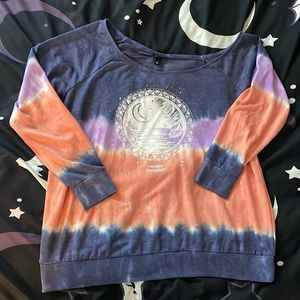 Torrid Off Shoulder Cosmic Dreamer Sweatshirt